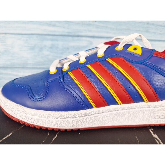 Adidas Rivalry Low Blue Red Yellow Shoes Kansas Size 6 main image 13